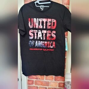 FIFA 2022 world cup tee. NWT. Women's size small